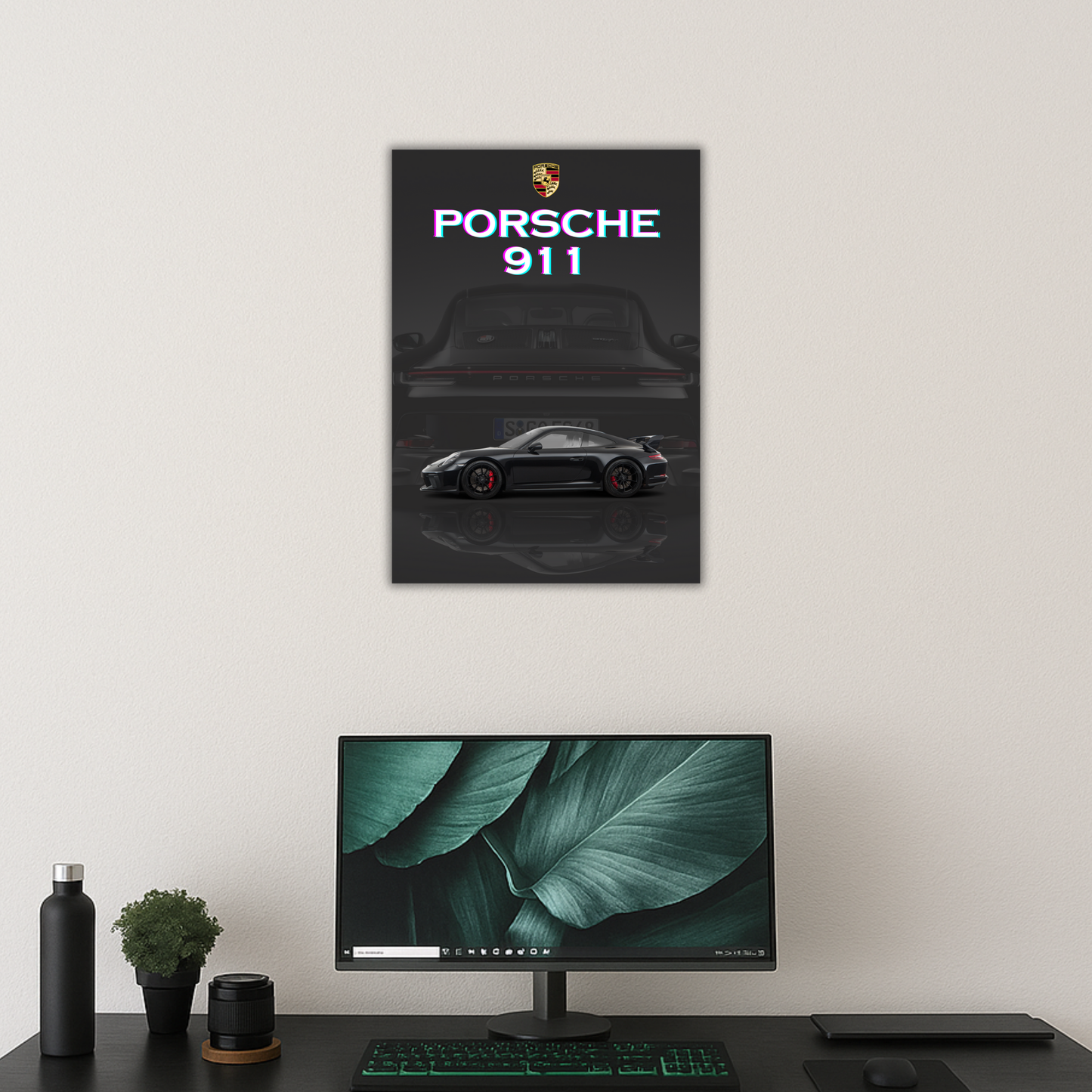 Speed & Legacy | 911 Car Poster for Your Room Glow-up