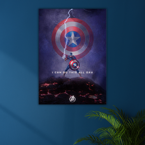 Worthy ‘Til the End | Captain America Poster | Legacy Edition