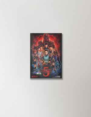 Stranger Things Acrylic Poster | Limited Edition